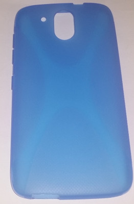 Силиконови гърбове Силиконови гърбове за HTC Силиконов гръб ТПУ X-Case за HTC Desire 526G dual sim / 526 / 526G+ син 